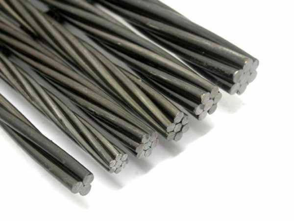 7-wire prestressed concrete steel strand 15.2mm ASTM A416 Grade 270 low relaxation PC strand for bridge construction