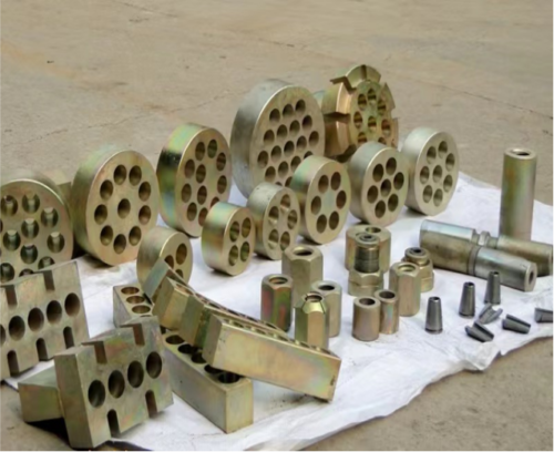 YJM13 YJM15 barrel and wedge anchor for 12.7mm 15.2mm PC steel strand, post tensioning anchorage for bridge construction